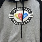 Nascar 75th Anniversary Fleece Pullover Grey Xlarge Hoodie Nwt