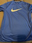Nike Blue And White Shirt Boys Xl