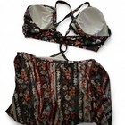 3x Multi Colored Floral Print Swimsuit