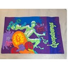 Vintage 90s Goosebumps Pillowcase  Rl Stine Parachute Press Double Sided