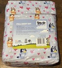 Bluey Bingo Hearts Twin Sheet Kids Set 4 Pieces