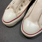 90   s Vintage Converse Chuck Taylor Hi Made In Usa  With Original Box Optical Whi