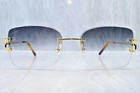 Cartier Rimless Vintage Sunglasses Fred Glasses Big C Decor Ct0092o Piccadilly