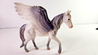 Pegasus 6  Fantasy Figure - 2015 Schleich Bayala White Purple Glitter