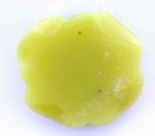 119 Carat Carved Natural Olive Jade Rose Flower Carving Gem Stone Gemstone Ec6