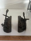 Brass Nautical Bookends With Anchor And Rope