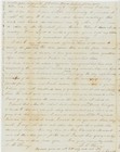 1843 Charlestown Female Seminary Letter Laura Bridgman Perkins Blind Asylum