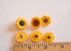 Sunflowers   Shank Fall Craft Buttons   Buttons Galore   Autumn Flowers