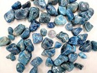 Tumbled Blue Apatite Crystal Stones Polished Healing Natural Gemstones Bulk
