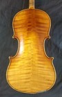 1800s Vintage 4 4 German Violin - Unlabeled - Amber Varnish
