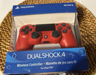 New Ps4 Dualshock 4 Wireless Controller Magma Red - Playstation 4