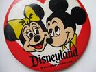 Vtg Walt Disney Productions Mickey Minnie Mouse Disneyland Pinback Pin Button