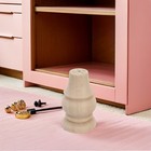 French Decorative Wooden Column Base Feet For Furniture Support Leg