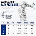 New Smart Knob Knee Brace  Patella Gel Pad  Compression Joint Support  Fast Ship