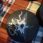 Dallas Stars Nhl Signed Hockey Puck Lot Of 5  Pavelski Heiskanen Hintz