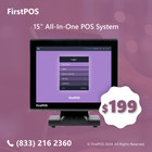 15   Touchscreen Pos Cash Register Till System For All Retail Shops