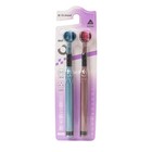3-sided Toothbrush 2-pack   Soft Bristles   Tongue Brush   Deep Cleaning