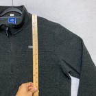 Aftco Quarter Zip Jacket Mens Xxl Gray Black Pullover Pockets Sentinel