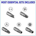 33 Torx Bit Tri Wing Screwdriver Tamper Proof Security Torq Hex Star Spanner Set