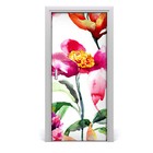 3d Home Art Door Wall Self Adhesive Removable Sticker Flowers Field Flowers