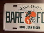 Jake Owen Country Music Concert Tour License Plate 