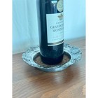Towle Old Master Embossed Silverplate Wine Bottle Coaster With Cork Insert