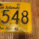 Used Actual United States Virgin Islands License Plate Usvi Our Island Our Home 