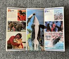 Marine World Africa Usa Vtg 1980s Tri-fold Brochure San Francisco California 