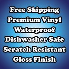 Custom Full Color Gloss Die Cut Logo Stickers Labels Bulk