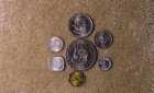 Philippines 1975 Bu Coin Set  Includes Dollar Sized 5 Piso Coin 