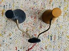 Mid Century Modern Double Cone Wall Lamp   Sconce