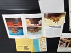 Caterpillar Tractor Brochure Lot Of 9 Vintage 1960s 70s 2-15 Pages