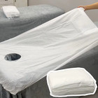 10pcs Disposable Bed Cover For Beauty Salon Open Hole Spa Massage Soft Bed Sheet