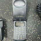 Motorola Startac Analog Flip Phone W  Charger   Case belt Clip  With Car Charger
