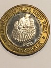 Limited Edition Boardwalk Casino  10 Gaming Token Las Vegas  999 Fine Silver