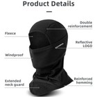 Rockbros Cycling Balaclava Skiing Mask Winter Scarf Motorcycle Face Mask Warm 