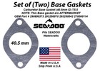 Seadoo Dual Mikuni Carburetor Rebuild Kit   Needle seat Challenger 1800 97-98-99
