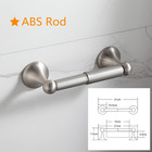 Bathroom Hardware Set Brushed Nickel Adjustable Expandable Bath Towel Bars Bathr