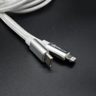 Braided 10ft Usb-c To 8-pin Fast Charge sync Cable For Iphone 11 12 13 14 