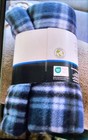 Mainstays Fleece Throw 50  X 60  Multi Color Blue Black White New