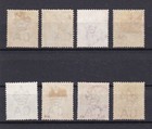 Barbados - Scott   70 78 - 1892-1899 - Nice Stamps