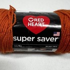 Red Heart Super Saver Carrot Acrylic Yarn Medium 4 Weight 364 Yards