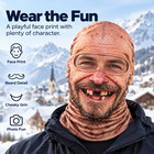 Old Man Ski Mask Funny Realistic Face Balaclava 3d Printed Full Face Winter Us