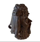 African Art Benin Bronze Head-nigeria
