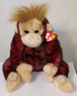 Ty Large Plush Beanie Buddy - Schweetheart Orangutan Monkey 13  Mwct Stuffed Toy