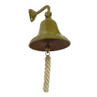 Large Brass Wall Mount 1912 Rms Titanic Hanging Ships Bell Bar Tavern Pub Decor