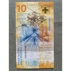 Swiss 10 Francs Circulated Banknote Franc Bill Switzerland Chf