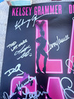 La Cage Aux Folles Full Cast Signed Poster Signed 2010 Broadway Kelsey Grammer
