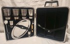 Portable Bar  Vintage Executair 101 Ever-wear Trav-l-bar  9 Piece Set Complete