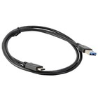  3-pack  3ft 1m Usb 3 1 Type-c Male To Type A Male Data Sync Charging Cable 3x